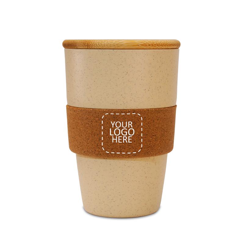 Travel Cup Single Wall Tumbler With Cork Grip